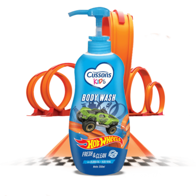 Hotwheels Fresh & Clean Body Wash 350 ml
