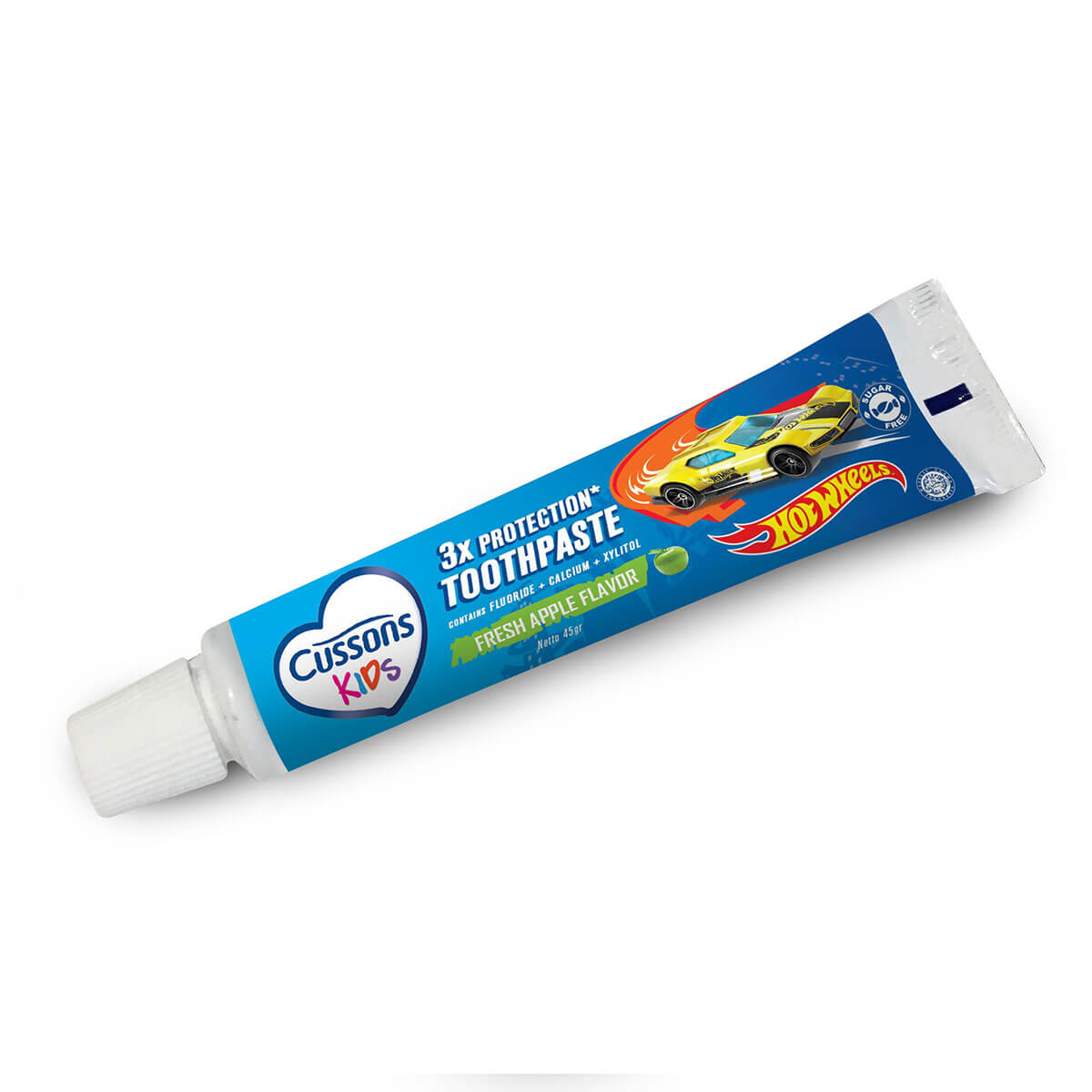 Hot Wheels Pasta Gigi Fresh Apple Toothpaste 45gr Cussons Kids Indonesia